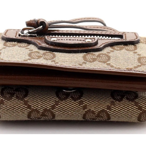 ❌SOLD❌New Gucci x Balenciaga Hacker City Mini Compact Wallet - Picture 3 of 4